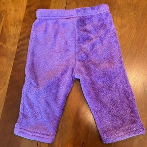 BOGO Fuzzy purple pants